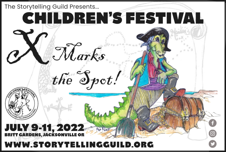 Children's Festival 2022 | X Marks the Spot | July 9-11 in Jacksonville OR